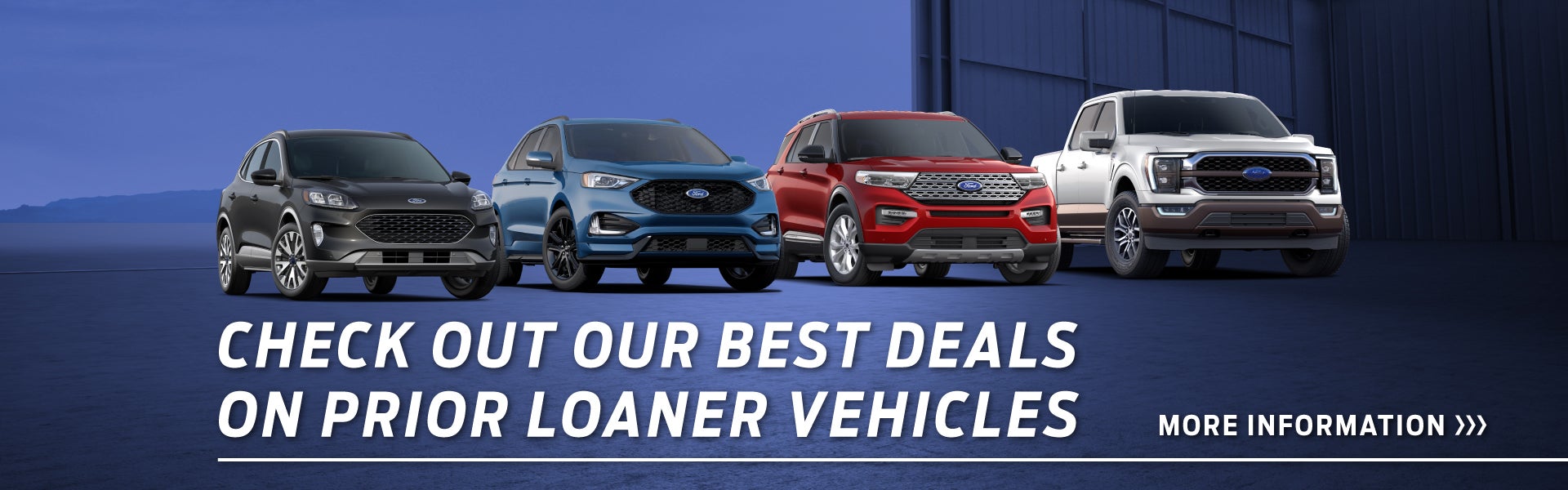 Check Out Our Best Deals on Prior Loaner Vehicles 