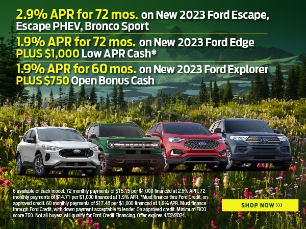 APR Offers for 72 months. 